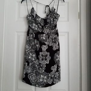 Black and white dress